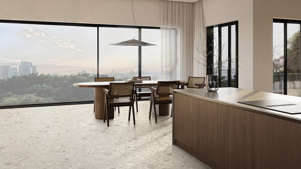 SWC Tile TCP BEI45MU TERRAZZO CEPPO BEIGE 450X450 MATT