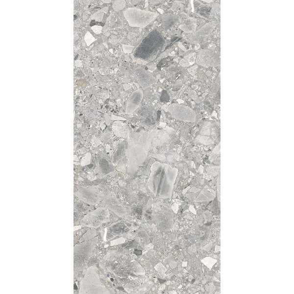 SWC Tile TCP GRY36GU TERRAZZO CEPPO GREY 300X600 GLOSS