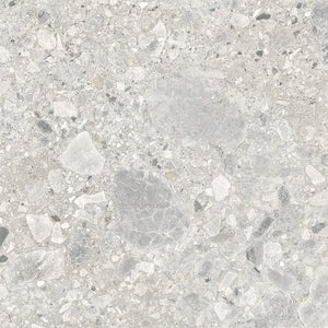SWC Tile TCP LGY45MU TERRAZZO CEPPO LIGHT GREY 450X450