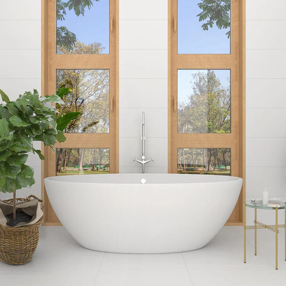 Dualtech Bianco Matt Feature Tile 300x600mm