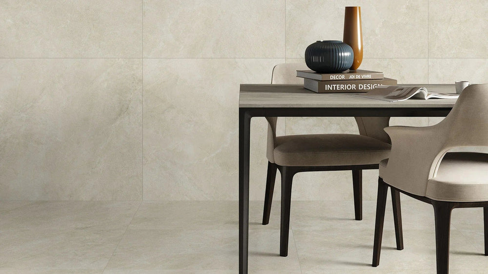 Memory Beige Matt P4 Stone Look Tile 600x600mm