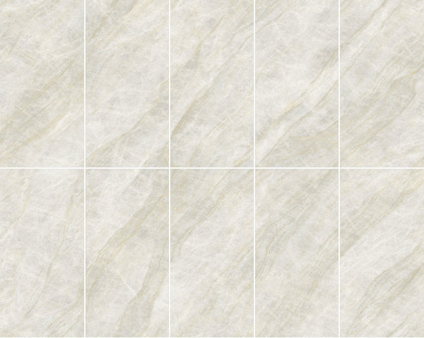 HF Tile Taj Mahal Natural StoneTouch Tech Tile 600x1200mm