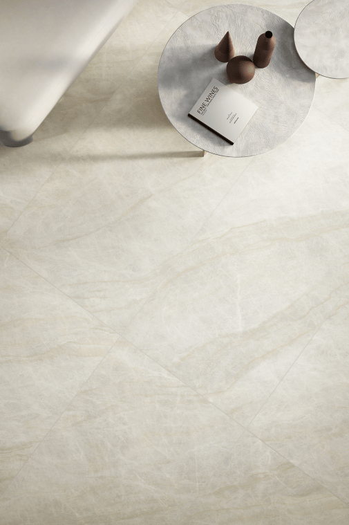HF Tile Taj Mahal Natural StoneTouch Tech Tile 600x600mm