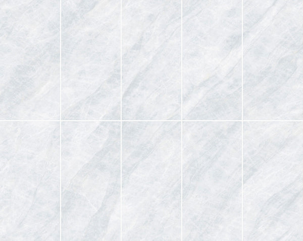 HF Tile Taj Mahal Silver Soft Matt Tile 600x1200mm