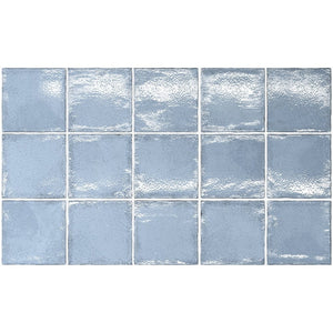 THEO DI Tile Altea Ash Blue 100x100mm Spanish wall tiles