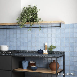 THEO DI Tile Altea Ash Blue 75x150mm Spanish wall tiles