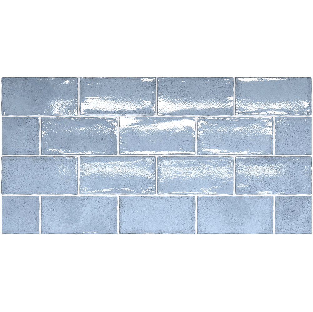 THEO DI Tile Altea Ash Blue 75x150mm Spanish wall tiles