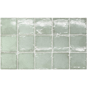 THEO DI Tile Altea Matcha 100x100mm Spanish wall tiles