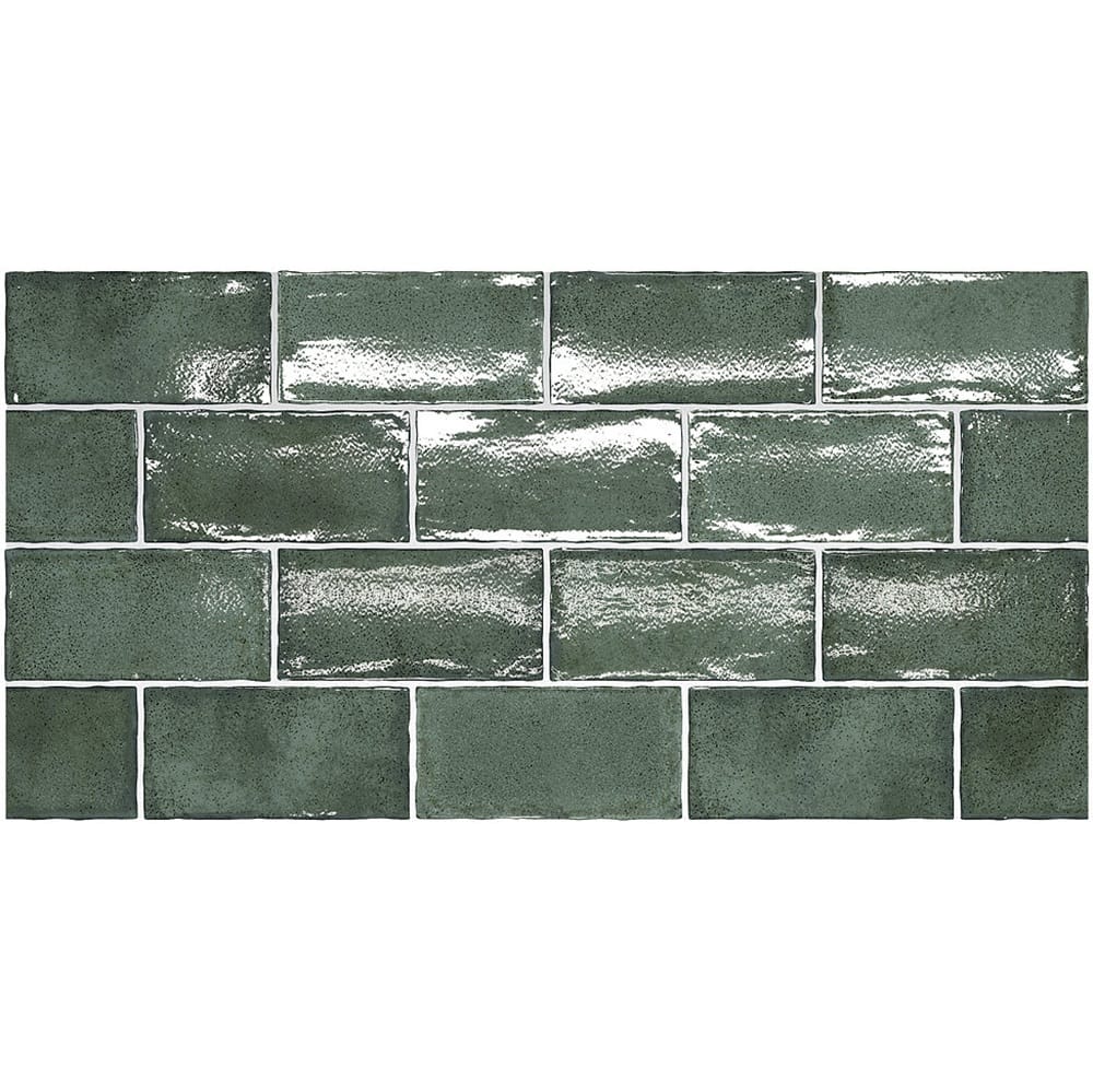 THEO DI Tile Altea Pine Green  75x150mm Spanish wall tiles