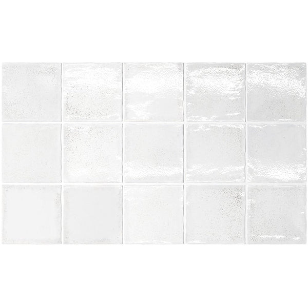 THEO DI Tile Altea White 100x100mm Spanish wall tiles