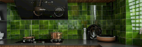 THEO DI Tile Byron Zellige Bottle  100x100mm