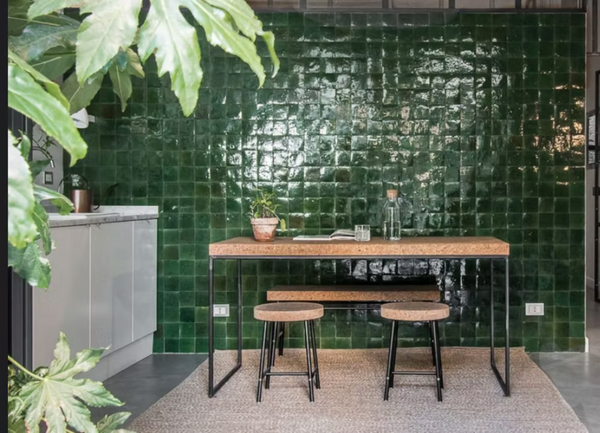 THEO DI Tile Byron Zellige Bottle  100x100mm