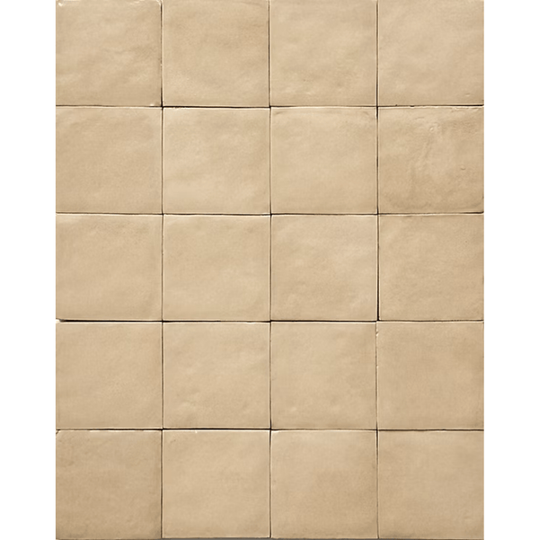 THEO DI Tile Byron Zellige Clay 100x100mm