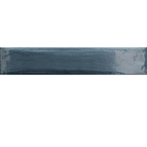 THEO DI Tile Fragment Brick Blue Notte Gloss 75x400mm