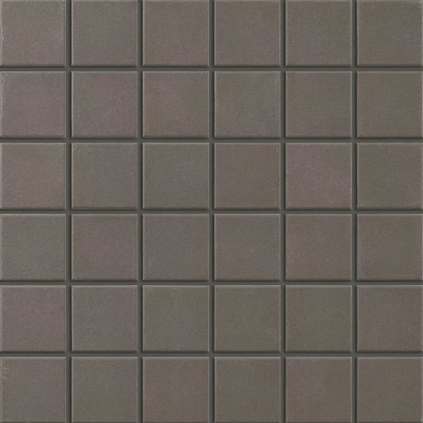 THEO DI Tile MOSGRUNG48	48X48 GRAPHITE UNGLAZED MOSAICS ( SHEET 306X306 )