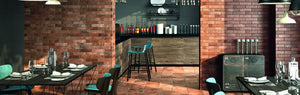 THEO DI Tile Materia Brick Rosso Matt 60x250mm