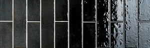 THEO DI Tile Oxida Black Gloss 75x300mm