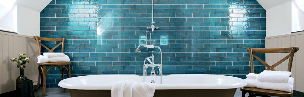 Oxida Blue Gloss 75x300mm