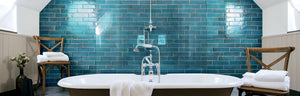 THEO DI Tile Oxida Blue Gloss 75x300mm
