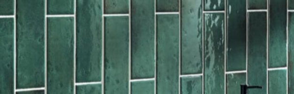 THEO DI Tile Oxida Green Gloss 75x300mm