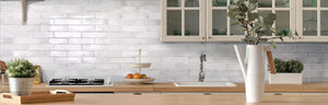THEO DI Tile Oxida White Gloss 75x300mm