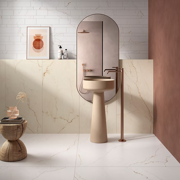 THEO DI Tile Segesta Avorio Honed 600x600mm