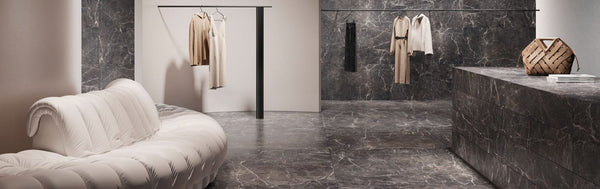 THEO DI Tile Segesta Nero Honed 600x600mm