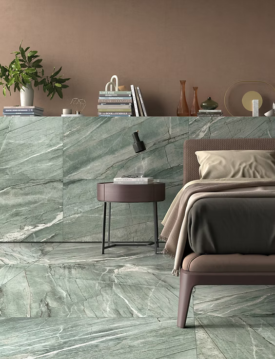 THEO DI Tile Tiffany Green 3D Honed 600x1200mm