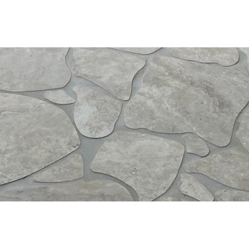 THEO DI Tile Travertino Sterling Crazy Pave Tech Grip