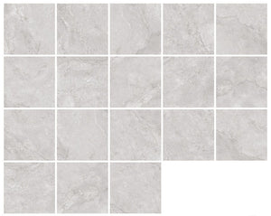 THEO DI Tile Tuscany Silver Honed 600x600mm