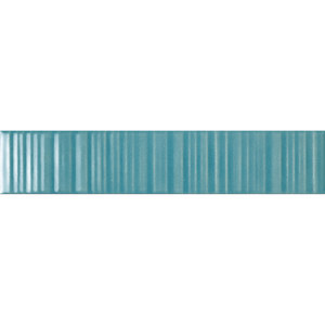 THEO DI Tile Vibrant Aqua Struct Glaze 45x230mm