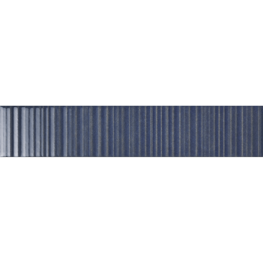 THEO DI Tile Vibrant Blue Struct Glaze 45x230mm
