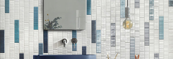 THEO DI Tile Vibrant Blue Struct Glaze 45x230mm