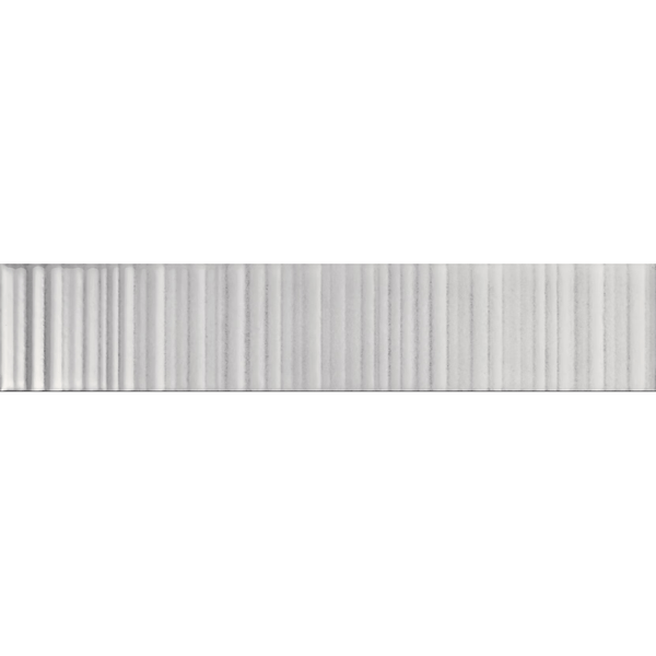 THEO DI Tile Vibrant Grey Struct Glaze 45x230mm