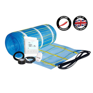 ThermoGroup Heating Thermonet 150W/m² Undertile Heating Kit with Thermostat