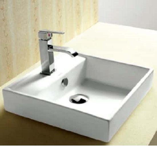 WB 3838A NIKO-2 Half Insert Basin *Glazed Back*