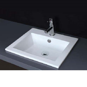 WB 4942-O LOIS II Rectangle Insert Basin