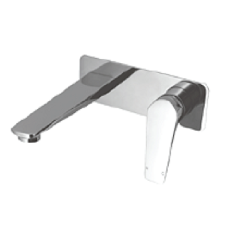 WT 1107 EXON Wall basin Mixer Chrome finish