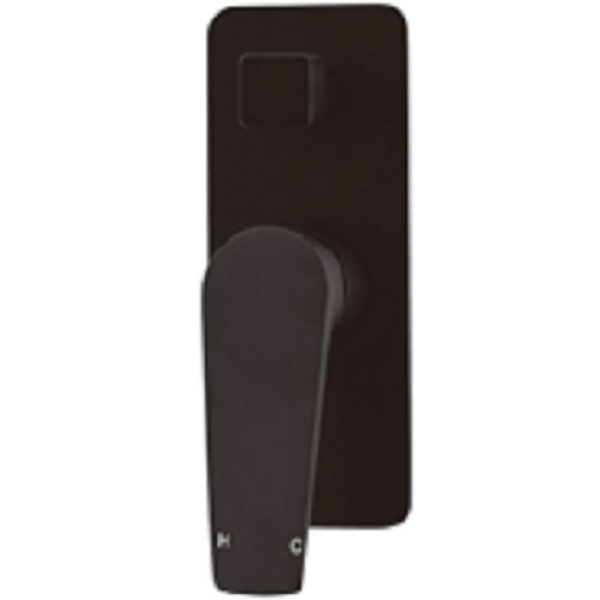 WT 1109BK NOIR Shower Mixer w/Divertor Matt Black finish