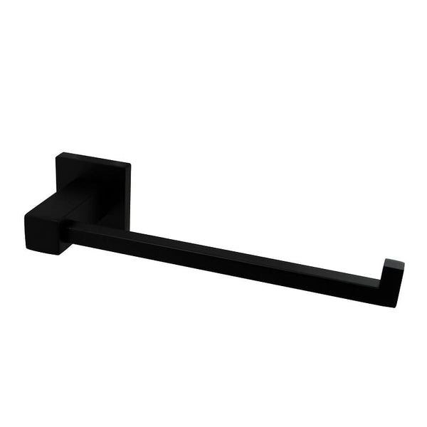 TSI Bathroom Accessories BLAZE Series Black Towel Hook Ring 250mm OX6303.TR