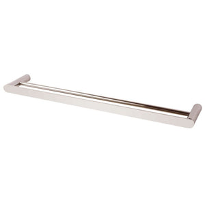 TSI Bathroom Accessories AR52-8.05 Esperia Brushed Nickel Double Towel Rail 800mm