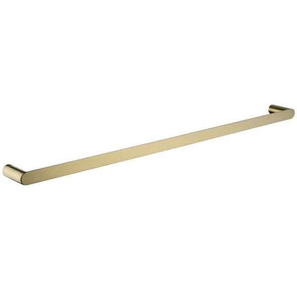 TSI Bathroom Accessories AR51-8.04 Esperia Brushed Yellow Gold Single Towel Rail 800mm