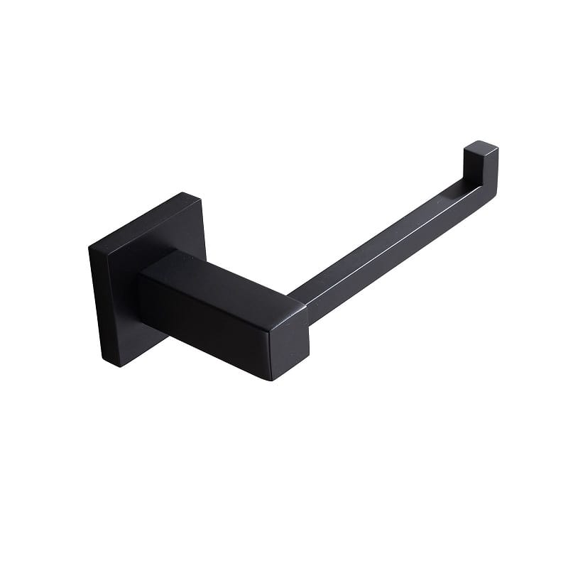 TSI Bathroom Accessories BLAZE Seires Black Toilet Paper Roll Holder OX6313.TR