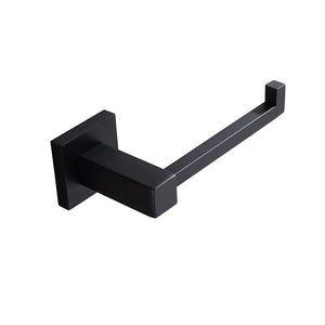 TSI Bathroom Accessories BLAZE Seires Black Toilet Paper Roll Holder OX6313.TR