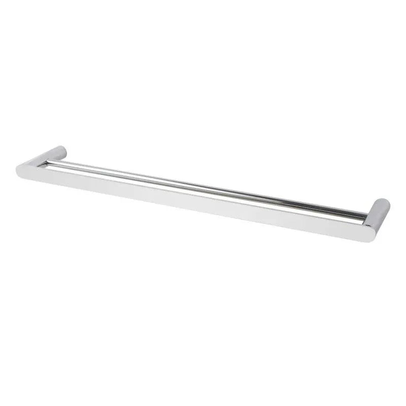 TSI Bathroom Accessories BU6502.8.TR RUSHY BRUSHED NICKEL DOUBLE TOWEL RAIL 800MM