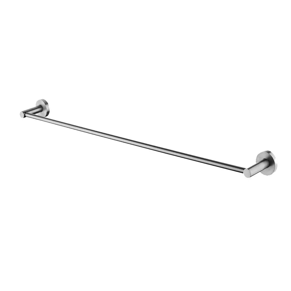TSI Bathroom Accessories BU6601.TR LUCID PIN 800MM BRUSHED NICKEL SINGLE TOWEL RAIL