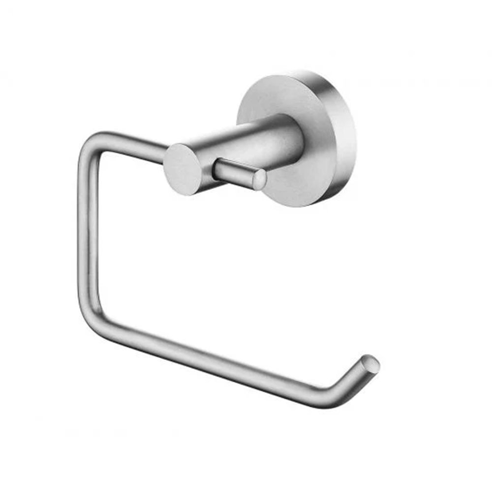 TSI Bathroom Accessories BU6613.TR LUCID PIN SERIES ROUND BRUSHED NICKEL TOILET PAPER ROLL HOLDER