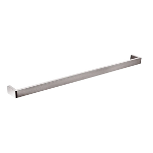 TSI Bathroom Accessories BU7001.8.TR IVANO SERIES SQUARE BRUSHED NICKEL SINGLE TOWEL RAIL 800MM