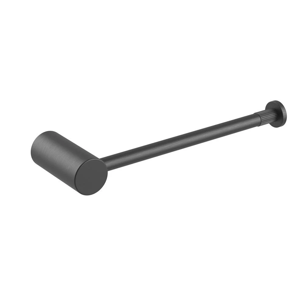 TSI Bathroom Accessories BUGM9003.TR CADDENCE SERIES BRUSHED GUN METAL GREY TOWEL RING