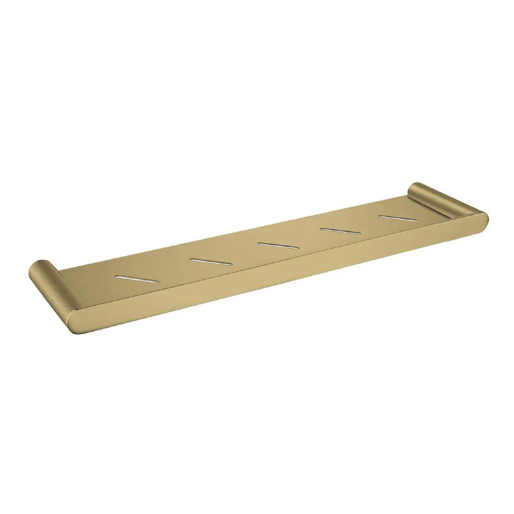 TSI Bathroom Accessories BUYG6514.TR RUSHY BRUSHED BRASS SHELF